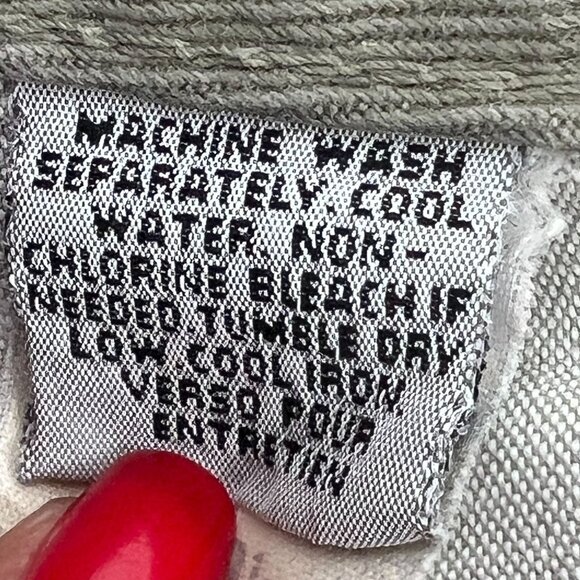 VTG Marithe‎ Francois Girbaud 3/4 High Waist Jeans Olive Green USA Mom - Picture 6 of 15